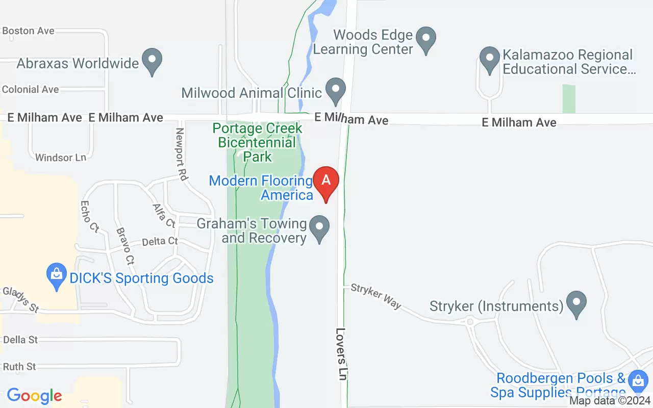 Modern Tile and Carpet, Inc., Portage, MI 49002. Tile & Stone Showroom