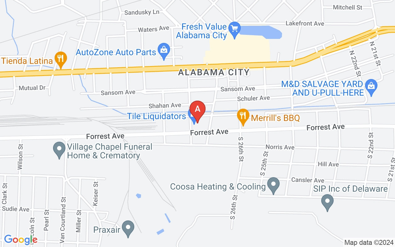 Tile Liquidators, Gadsden, AL 35904. Tile & Stone Showroom