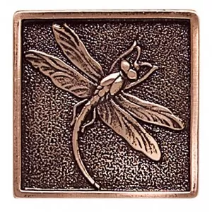 Copper 2 x 2 Dragon Fly Accent* Wall Tile