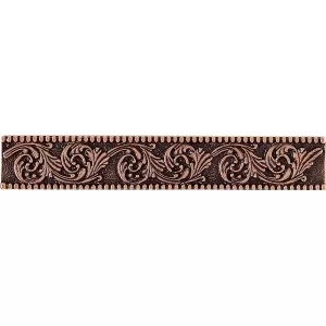 Copper 1 x 6 Frieze Accent Strip* Wall Tile