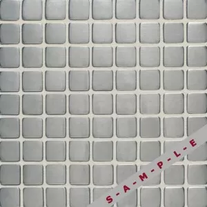 Brushed Stainless Steel 1 x 1 Mosaic Wall Tile