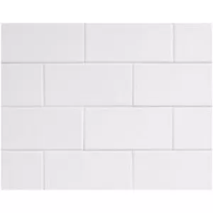 Matte White Floor Tile