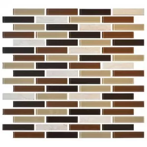 Desert Dune 5/8 x 3 Brick-joint Mosaic BP94 Wall Tile