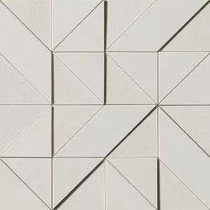 White Mosaico Art 3D Wall Tile