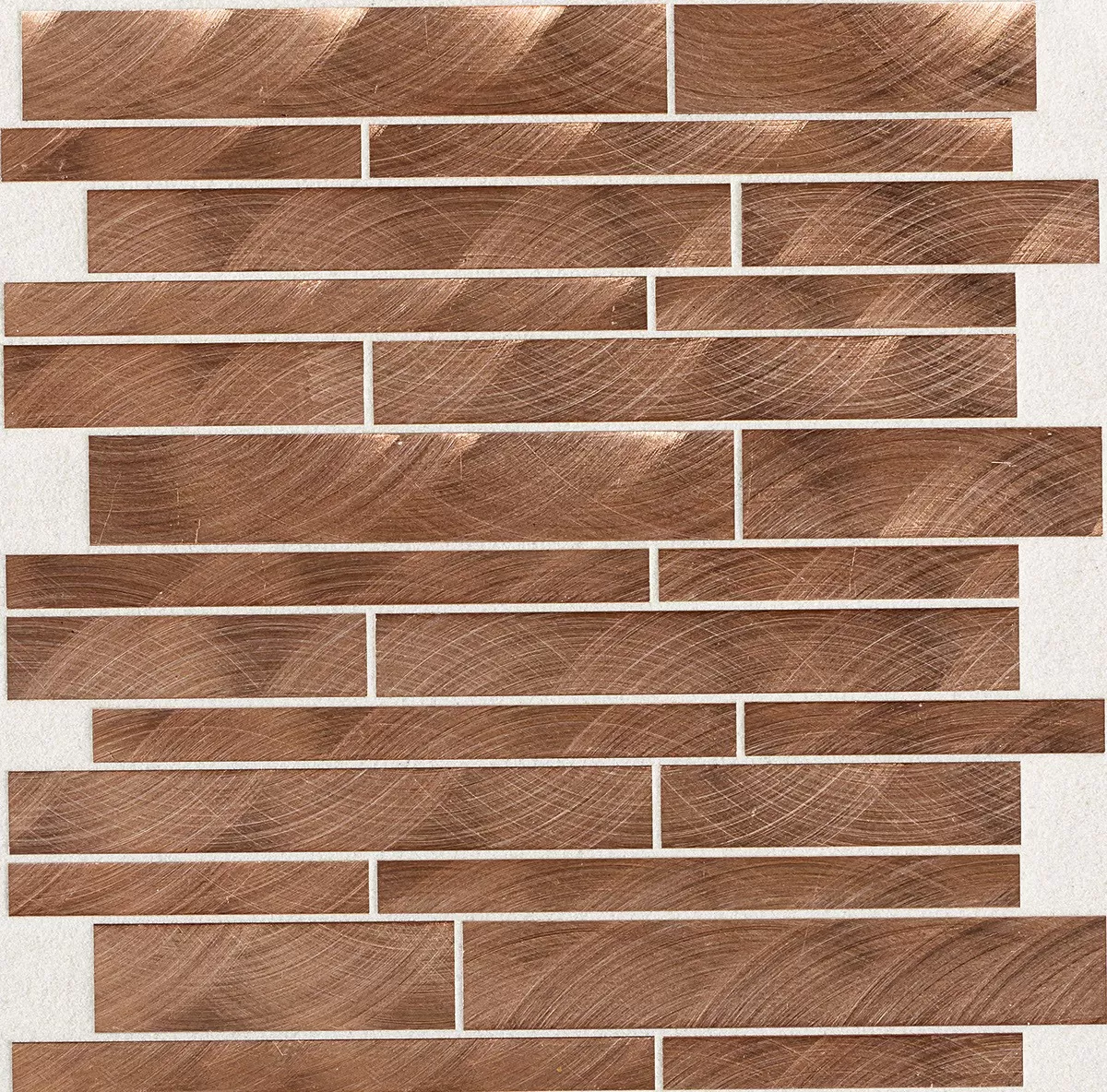 ST71 Copper Mosaic interlocking tile