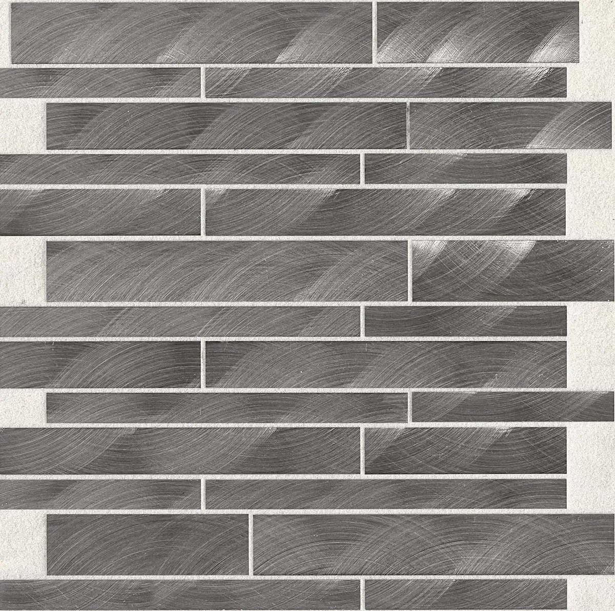 ST72 Gunmetal Mosaic interlocking tile