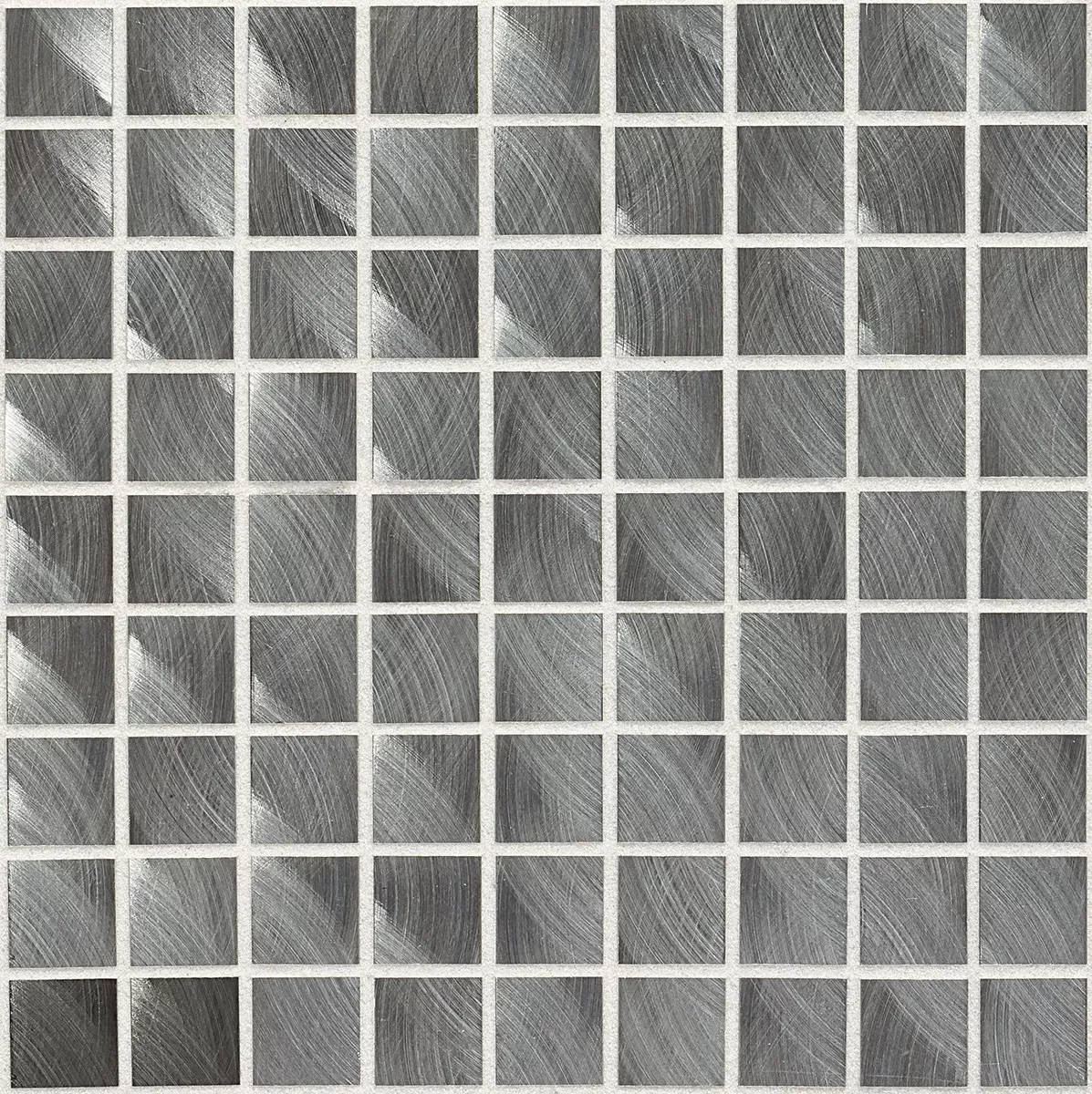 ST72 Gunmetal Mosaic straight joint tile