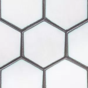 Hexagon frame monet
