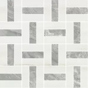 White Dolomite Cross Floor Tile