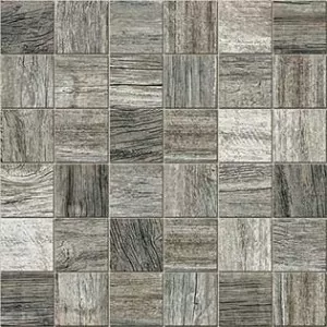 Silver 5x5 Mosaic Floor Tile