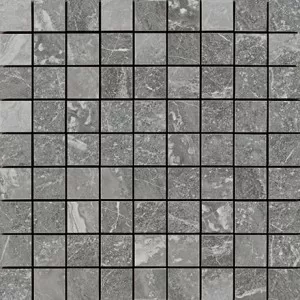 Crux Gray Mosaic Floor Tile
