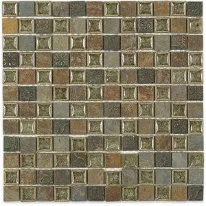 Rustic Slate mosaic Wall Tile