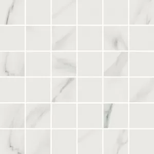 Bianco Statuario JW 01 Mosaico Floor Tile