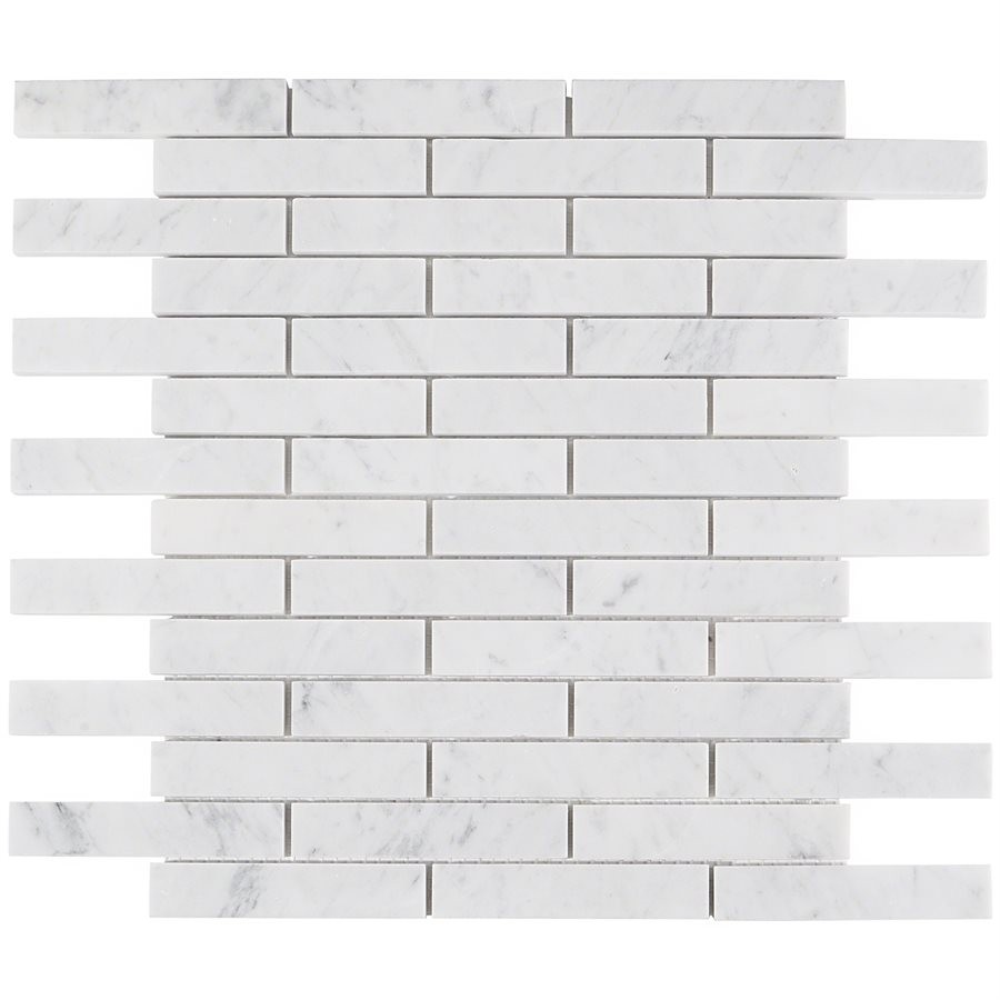 White Carrara Piano Brick marble stone White Carrara collection by
