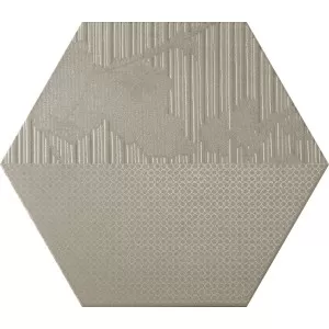 Taupe Hexagon Dec