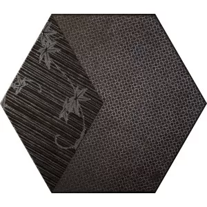 Graphite Hexagon Dec