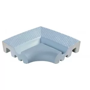 421-az borde esquina dots azul Floor Tile