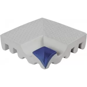 422-pemr borde ang int dots perla marino Floor Tile