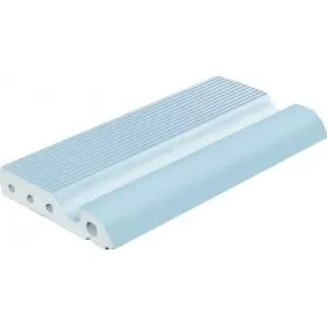 320-az borde grooved azul Floor Tile