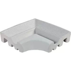 321-pe borde esquina grooved perla Floor Tile