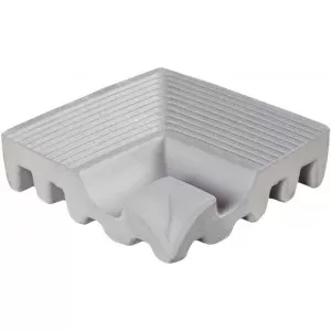 322-pe borde ang int grooved perla Floor Tile