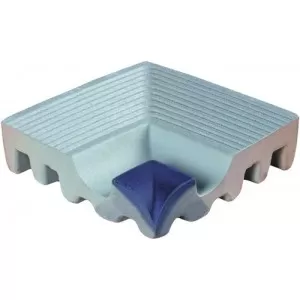 322-azmr borde ang int grooved azul marino Floor Tile