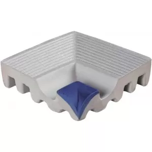 322-pemr borde ang int grooved perla marino Floor Tile