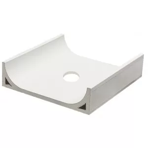 115-bl canaleta sumidero blanco Floor Tile