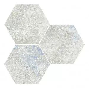 Emotion Grey Hexagon Floor Tile
