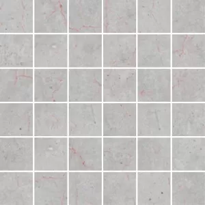 Degradee Red Mos Floor Tile