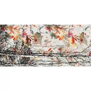 Instinto White Autumn Dec Wall Tile