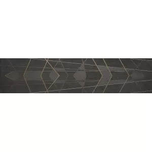 Equinox Anthracite Diamond Dec Wall Tile