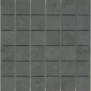 Evolution Anthracite Lap Mosai Floor Tile
