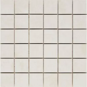Evolution White Lap Mosai Floor Tile