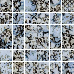 Inedita Blue Mos Floor Tile