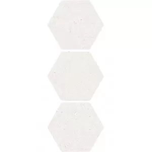 Nanoconcept White Hexagon Floor Tile