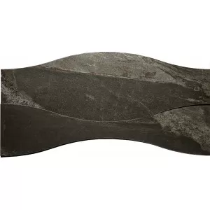 Materia Black Onda Wall Tile