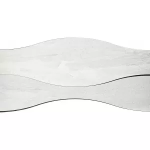 Materia White Onda Wall Tile