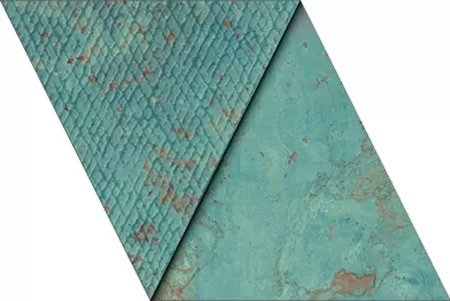 Zinc Green Decor Ramp tile