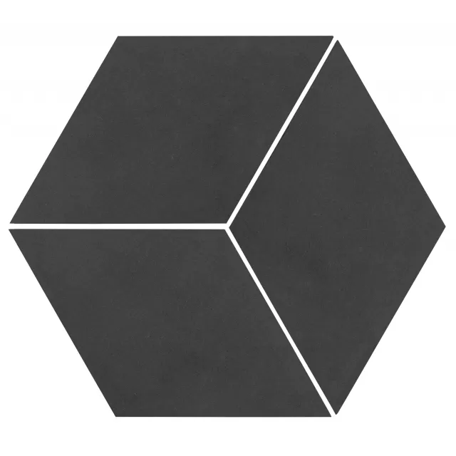Black UC16 Floor Tile