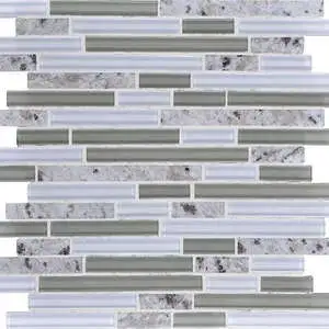 Kashmir White Blend Random Linear
