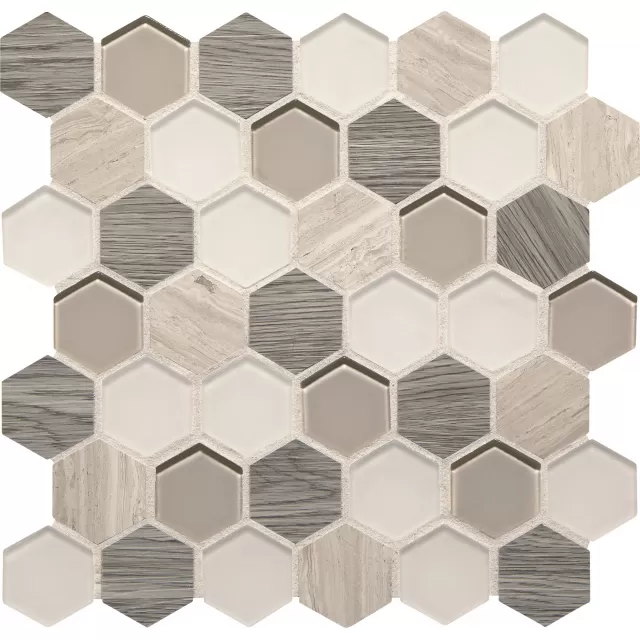 Serene Storm Hexagon