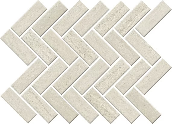 White SF15 porcelain tile Sunset Falls collection by American Olean