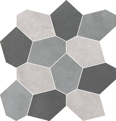 Kool Tile Cool Mix - porcelain tile NY2LA collection by Florida Tile in North ...