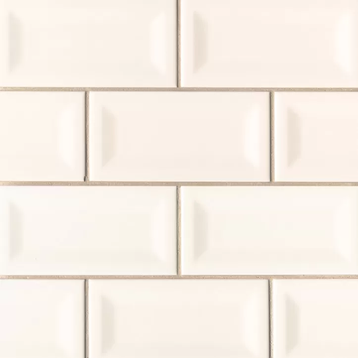 Almond Glossy tile