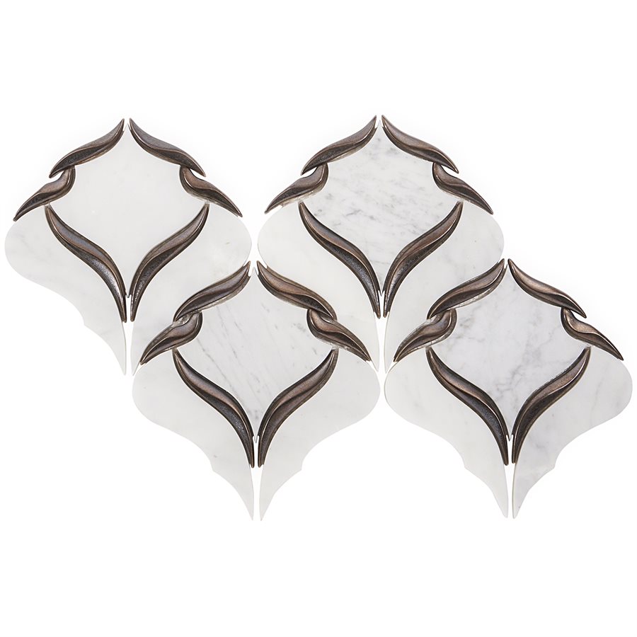 CINQUE TERRE WHITE CARRARA marble stone Cinque Terre collection by