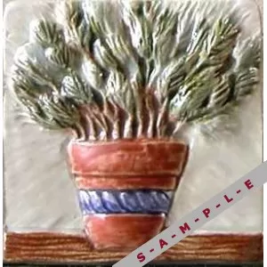 Potted Herb Wall Tile
