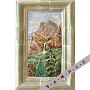 Yosemite Falls Wall Tile