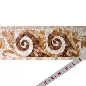 Spiral Leaf 031 Floor Tile