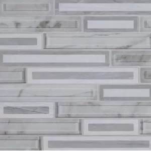 Blocki Grigio Interlocking Pattern 8mm Wall Tile